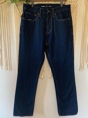 OLD NAVY Men's Straight Jeans‎ Good Bucket Rigid Black Wash 32x32